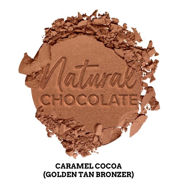 TOO FACED CHOCOLATE SOLEIL NATURAL CHOCOLATE BRONZER - CARAMEL COCOA - Picture 2 of 16